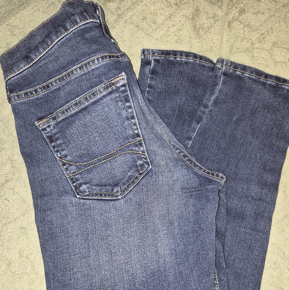 Hollister Mens Straight Leg Blue Jeans